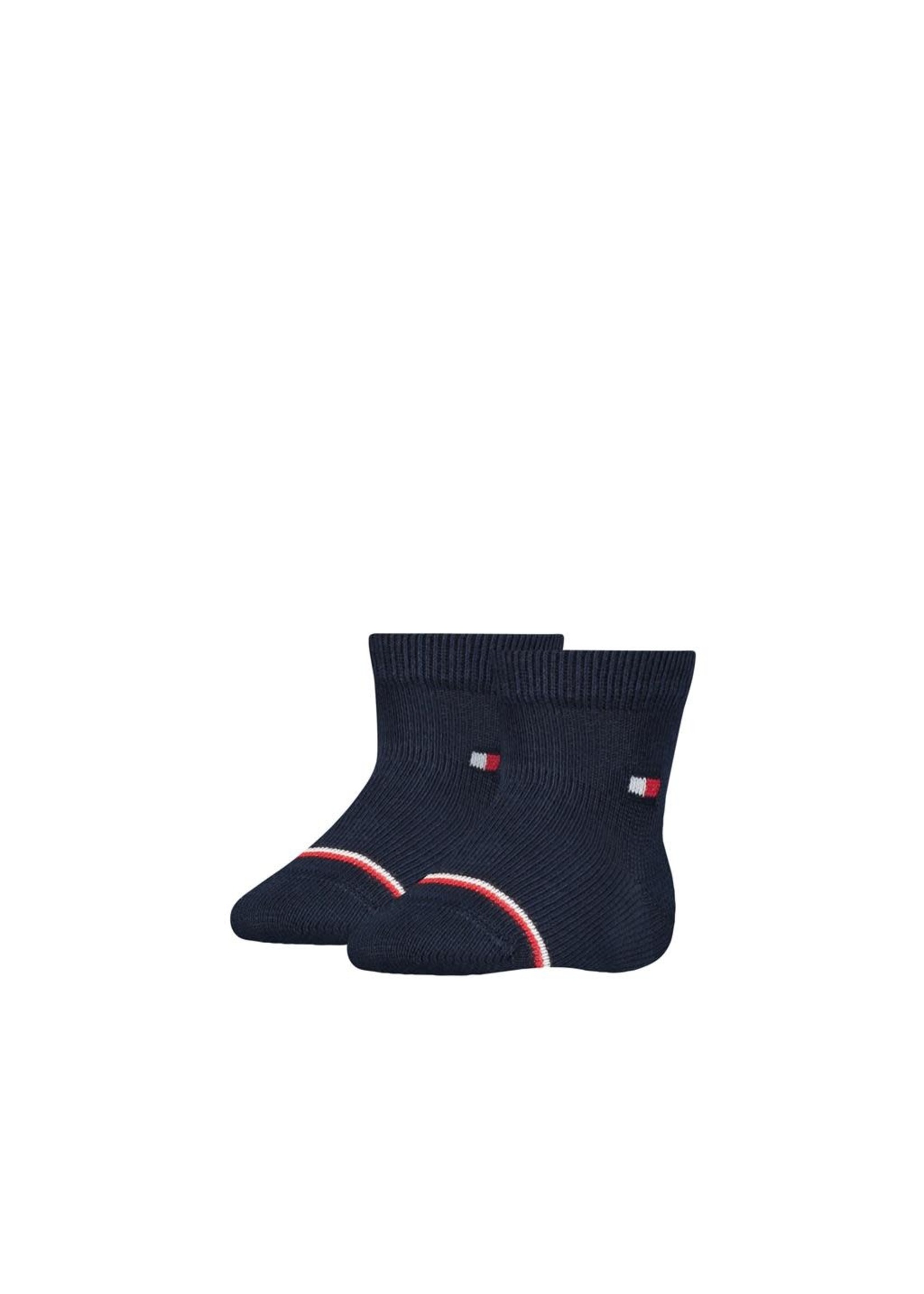 Tommy Hilfiger Tommy Hilfiger 2 paar  sokjes donkerblauw