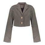 Frankie&Liberty Francesca Jacket BLACK/ FLEECE MINI CHECK-FL22717
