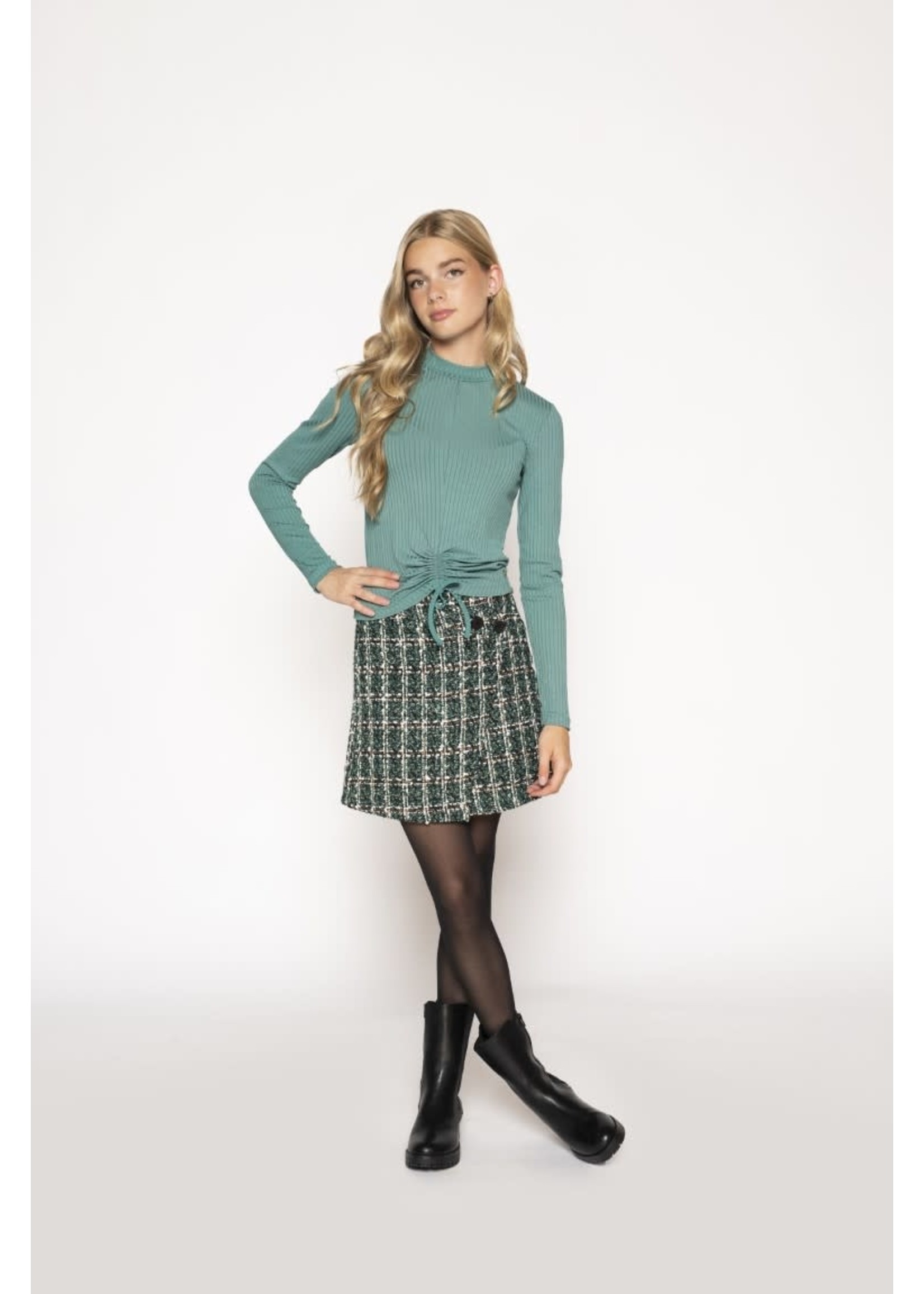 Frankie&Liberty Frankie&Liberty Fayah Skirt SEA GREEN/ BRAIDING PATTERN-FL22821