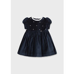 Mayoral Mayoral Embroided dress Navy - 21 02912