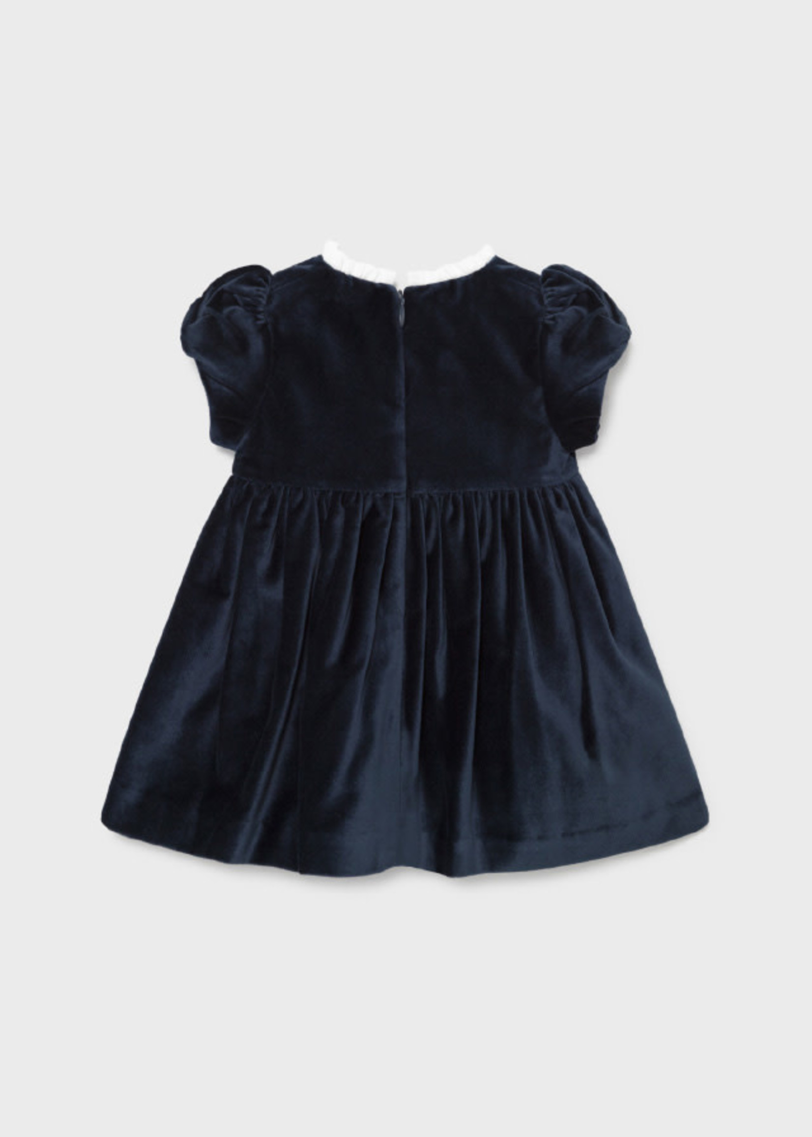 Mayoral Mayoral Embroided dress Navy - 21 02912