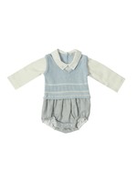 Dr Kid Romper (Newborn) 105-Azul Bebé-DK132