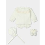 Mac Ilusion Mac Ilusion Traje 4P Canesú menguado "UN MOMENTO PERFECTO" Crudo