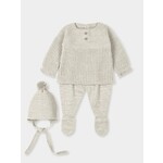 Mac Ilusion Mac Ilusion Traje 3P Canesú menguado "SUEÑO EN LA NIEVE" Natural