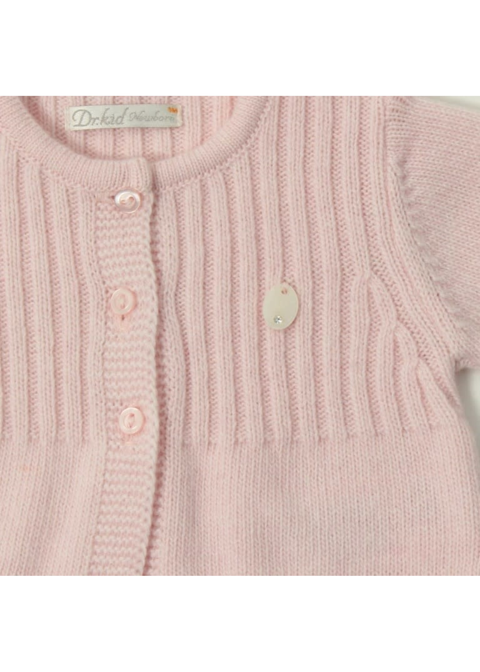 Dr Kid Cardigan (Newborn) 252-Rosa Bebé-DK128