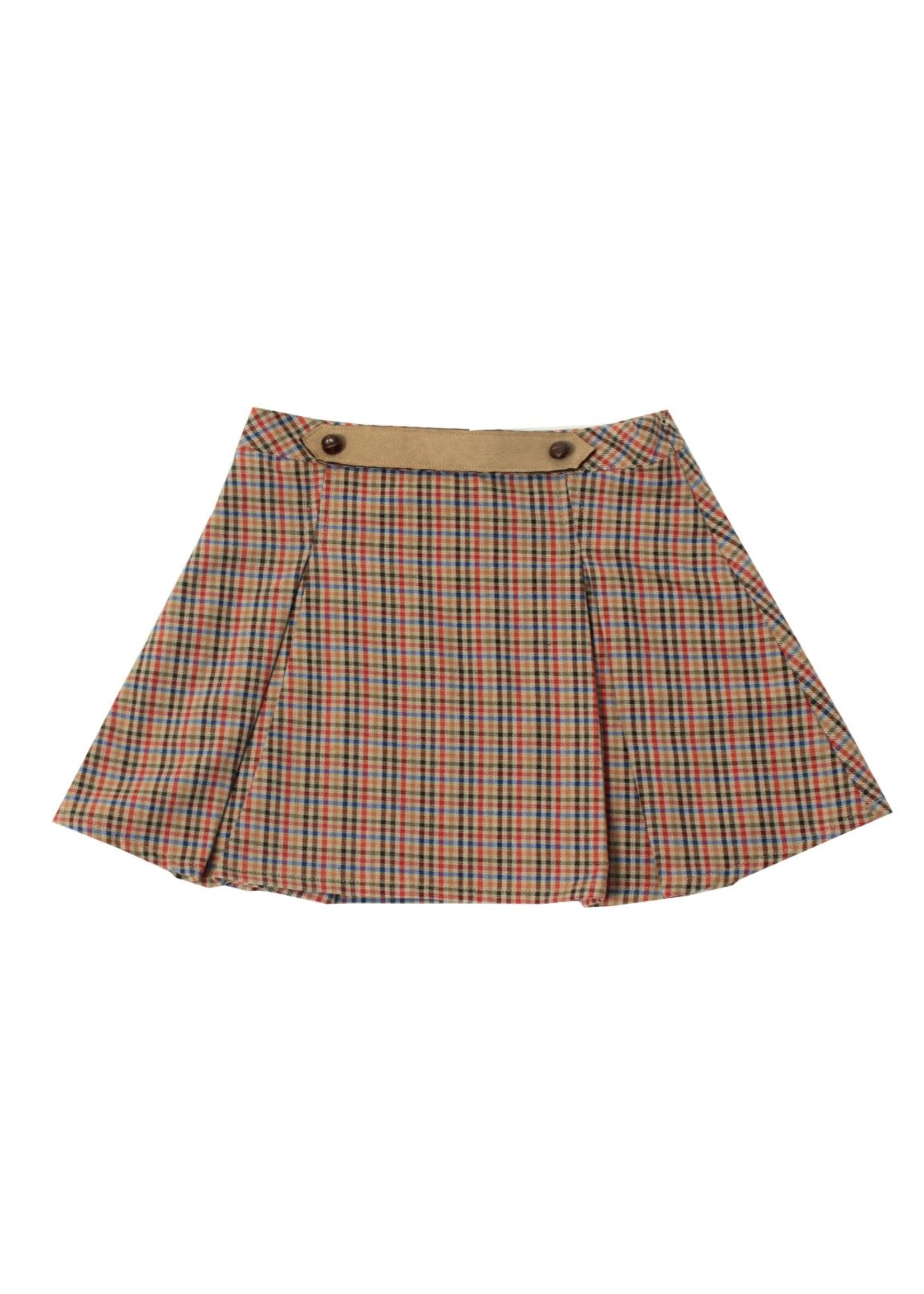 Dr Kid Girl Skirt 337-Bege Mescla-DK417