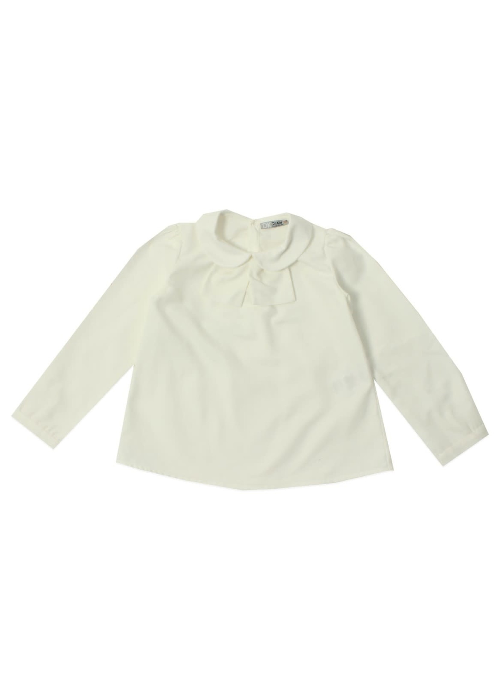 Dr Kid Girl Blouse 020-Meio Branco-DK475