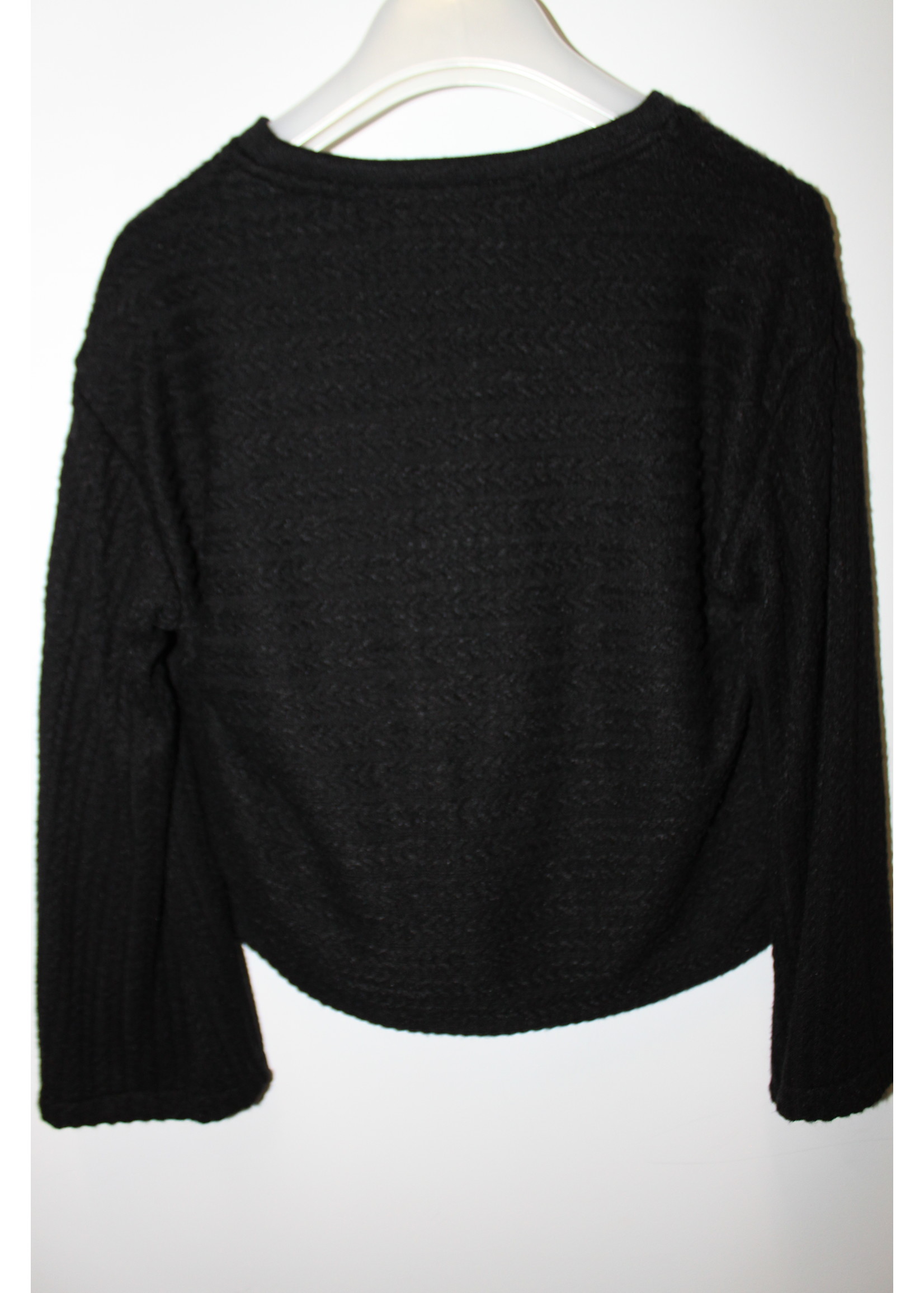 Kocca Kocca SWEATER BLACKBESKIN 00016