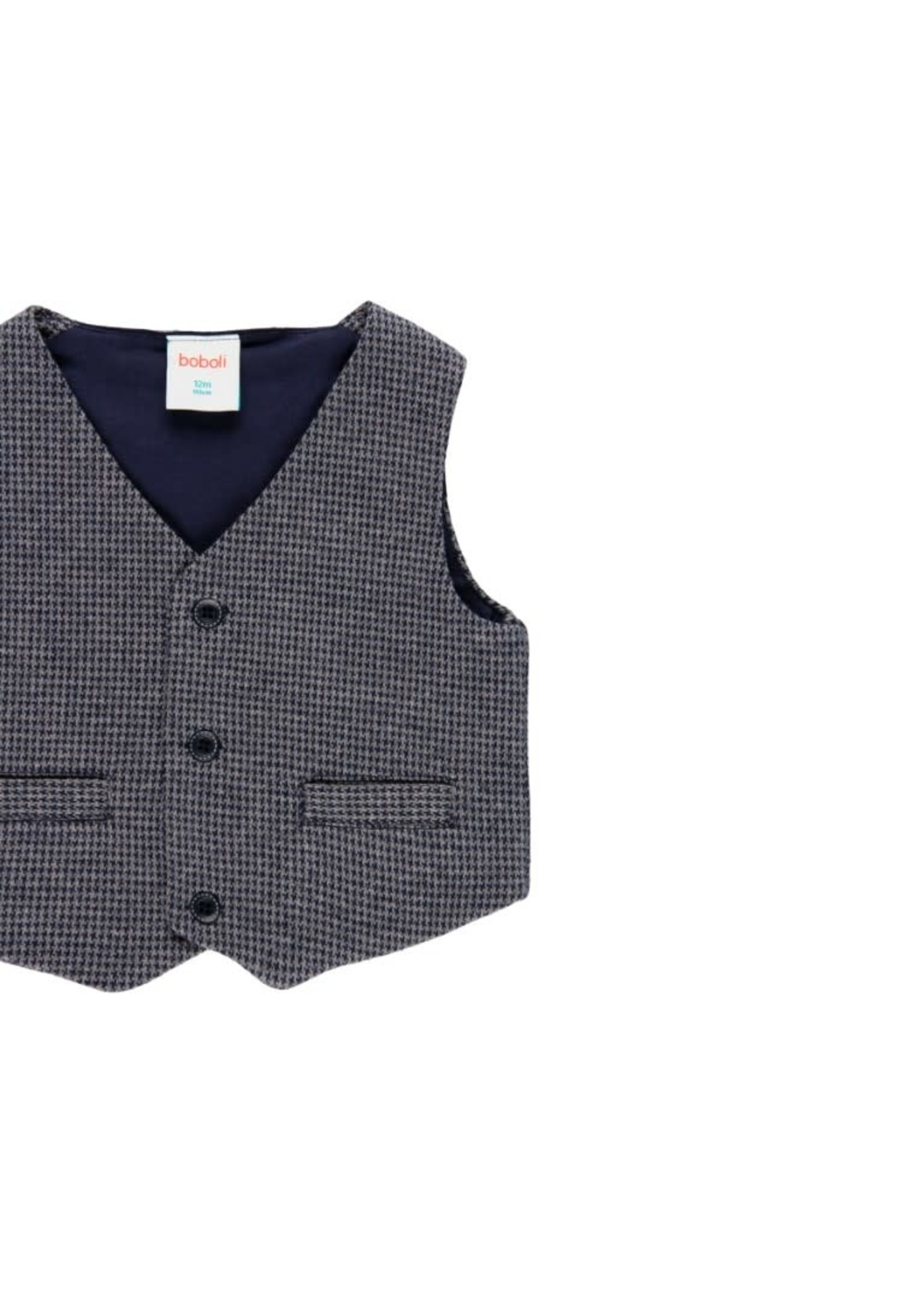 Boboli Vest for baby for baby boy navy 715148