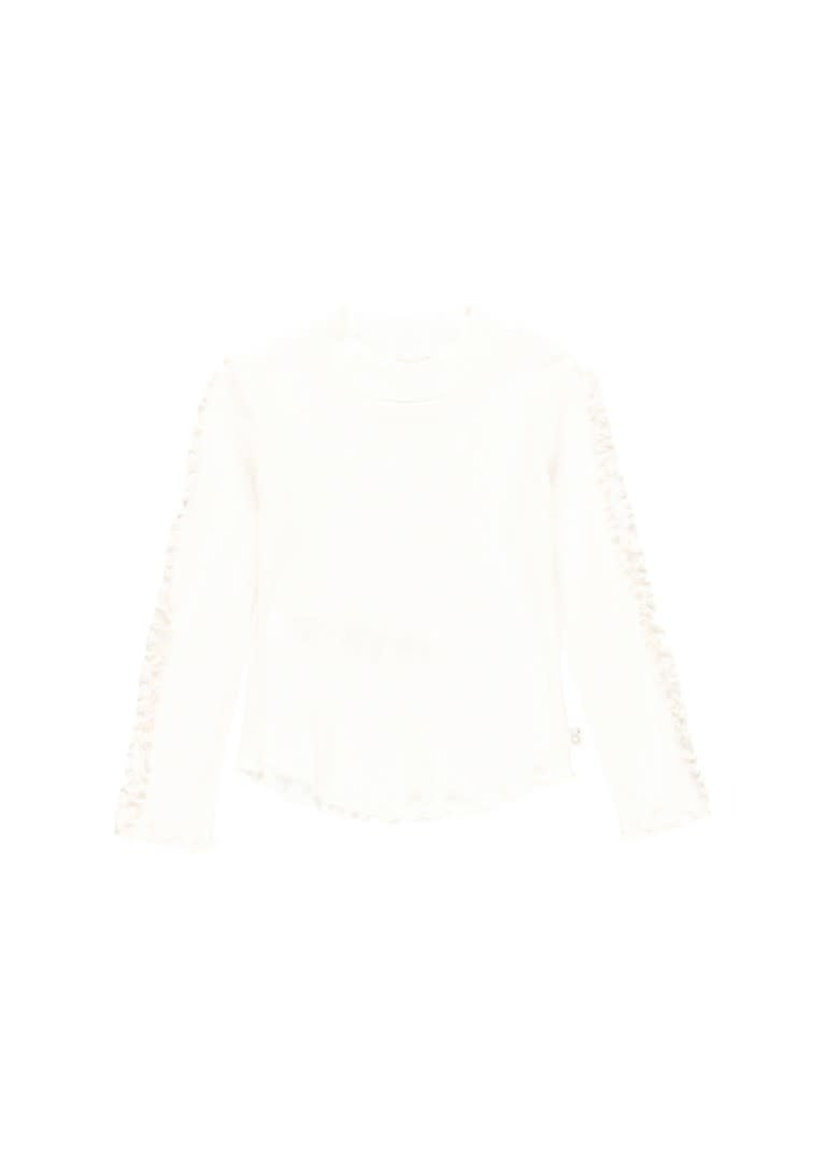 Boboli Boboli Knit t-Shirt for girl off white 725464