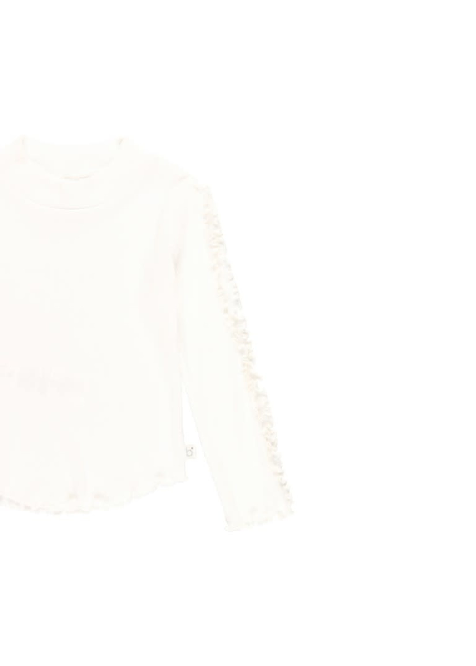 Boboli Boboli Knit t-Shirt for girl off white 725464