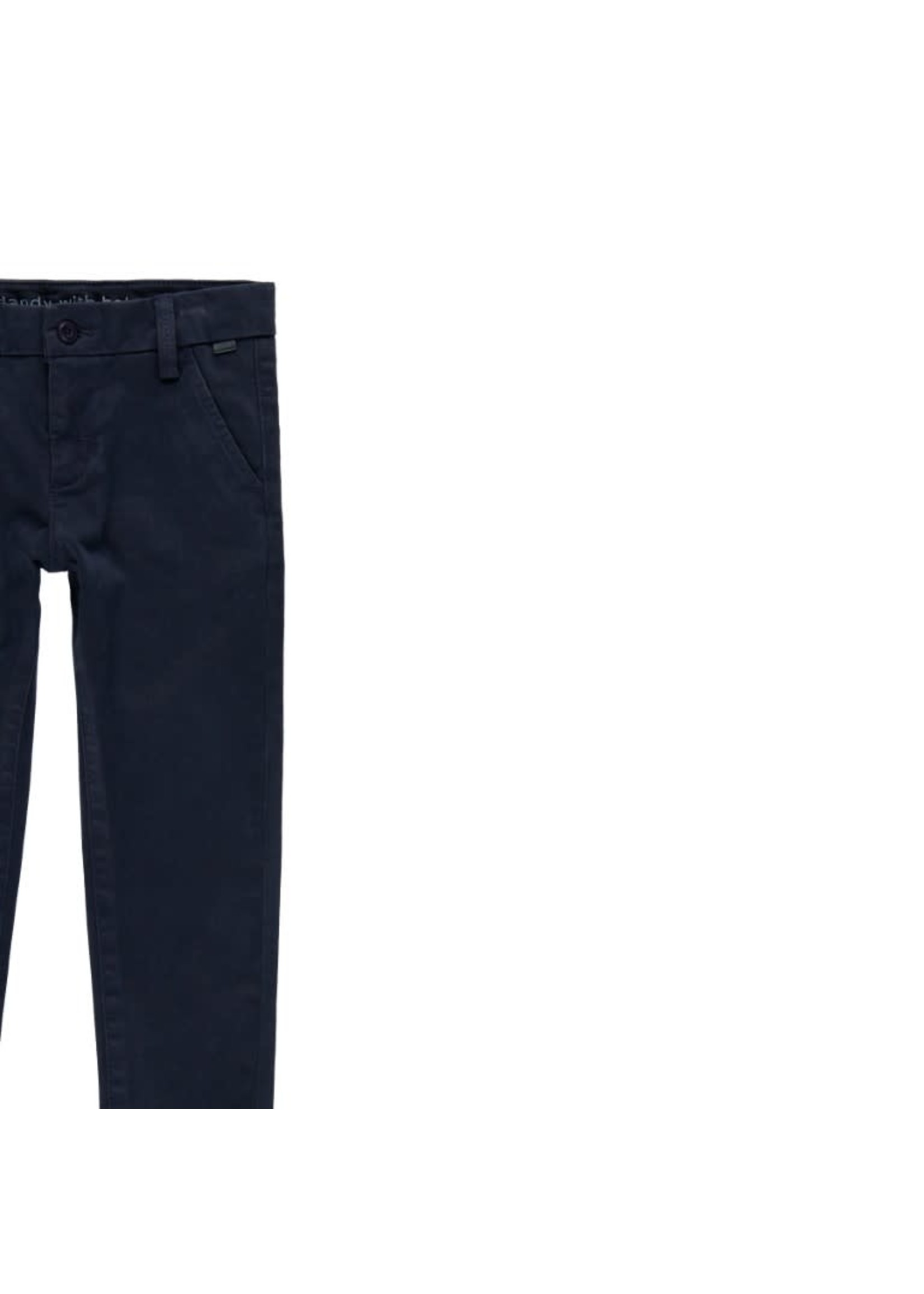 Boboli Boboli Stretch satin trousers for boy navy 735195
