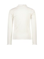 Le Chic Le Chic NOELLE longsleeve rib T-shirt C209-5405 off white  for my Honey