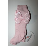 Meia Pata Meia Pata Tights  Pink  With  dubble Satin Bow