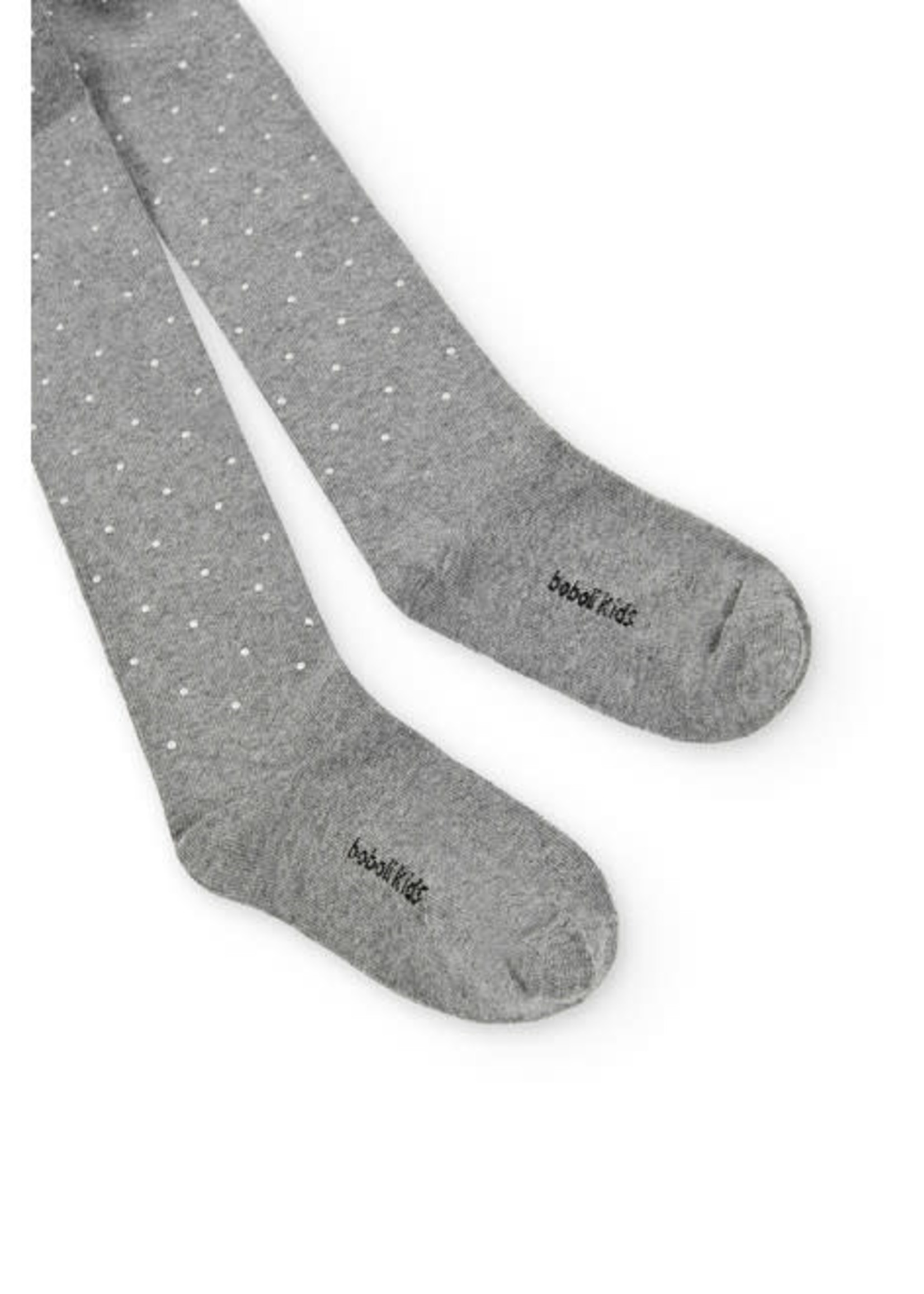 Boboli Boboli Thick tights crystals for baby girl grey 705068