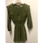 Kocca Kocca DRESS GREEN CRUSHTEDAR 51094