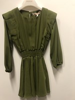 Kocca Kocca DRESS GREEN CRUSHTEDAR 51094