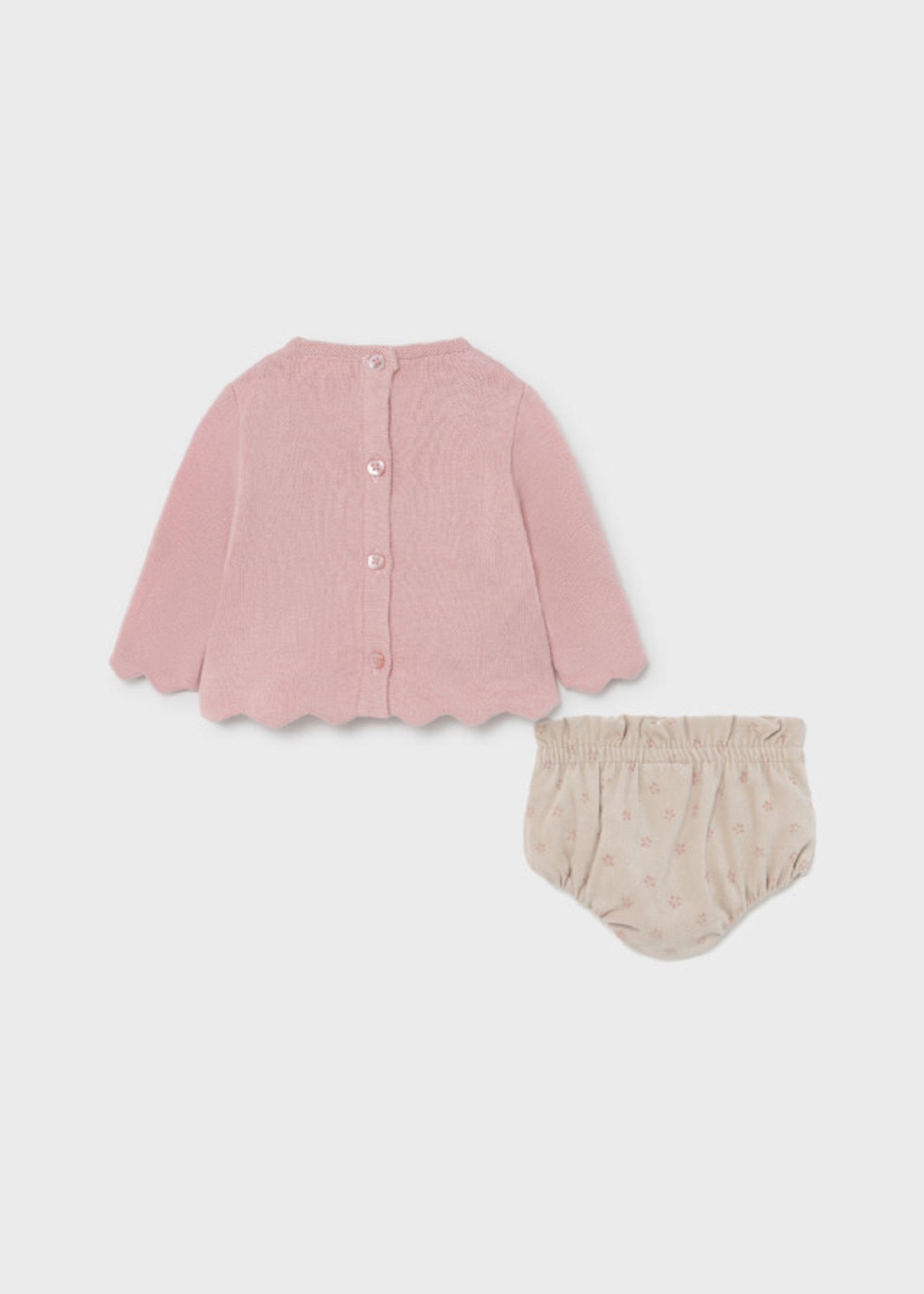 Mayoral Mayoral Bloomer & jumper set Wild Rose - 21 02224