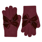 Condor Condor handschoen BORDEAUX met  fluwelen strikken
