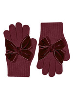 Condor Condor handschoen BORDEAUX met  fluwelen strikken