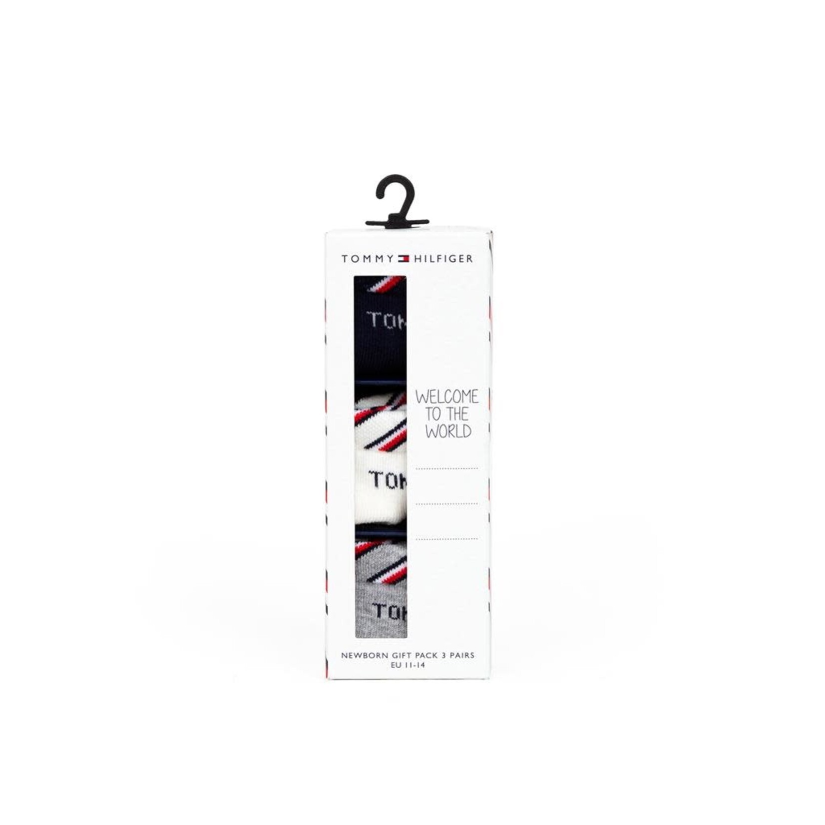 Tommy Hilfiger Tommy Sokjes kado pak blauw /grijs/off white