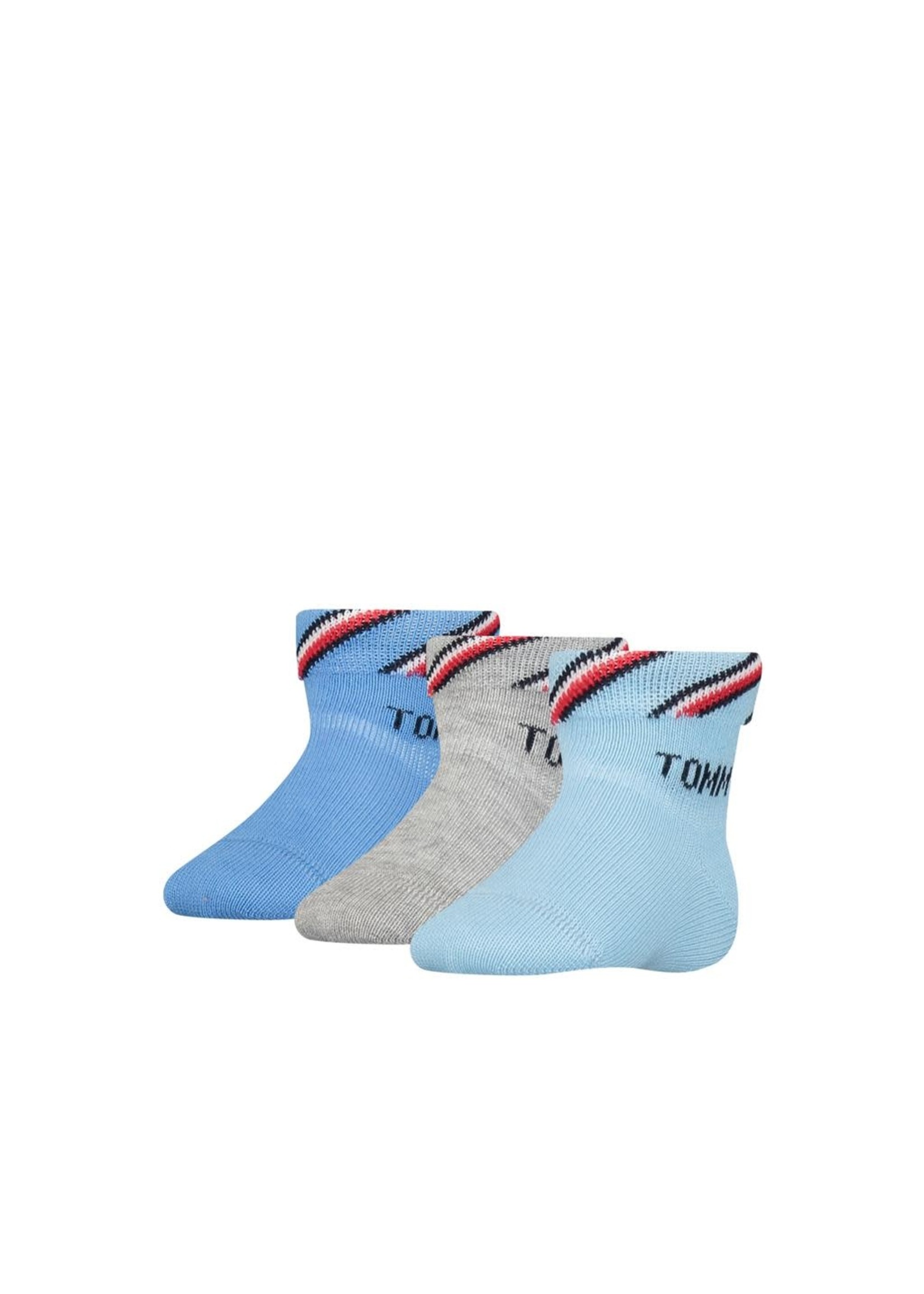 Tommy Hilfiger Tommy Sokjes kado pak blauw /grijs/l blauw