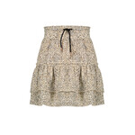 Nobell Nobell NajakB short skirt Spots AOP Q209-3703 Pearled Ivory