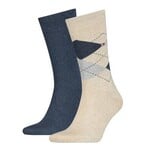 Tommy Hilfiger Tommy Hilfiger Sokken  beige/blauw  wieber2 paar