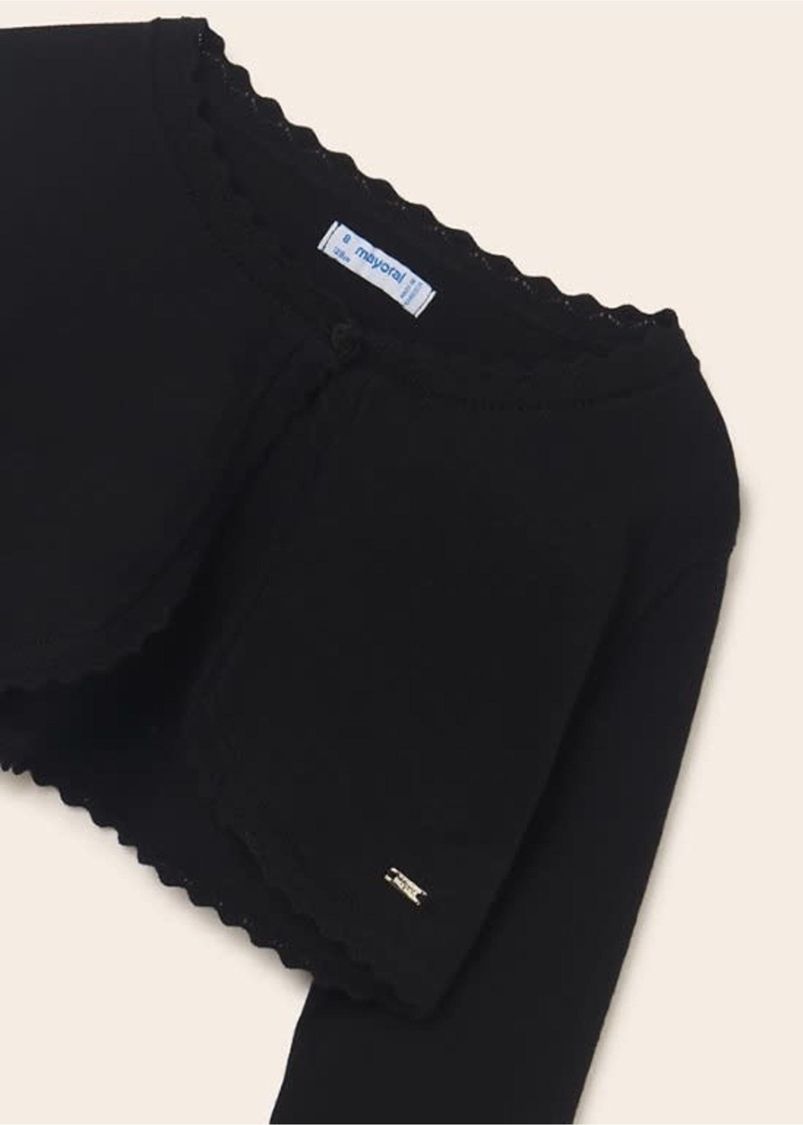 Mayoral Mayoral Basic knit cardigan Black - 23 00332