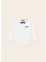 Mayoral Mayoral L/s dressy shirt White - 23 01115