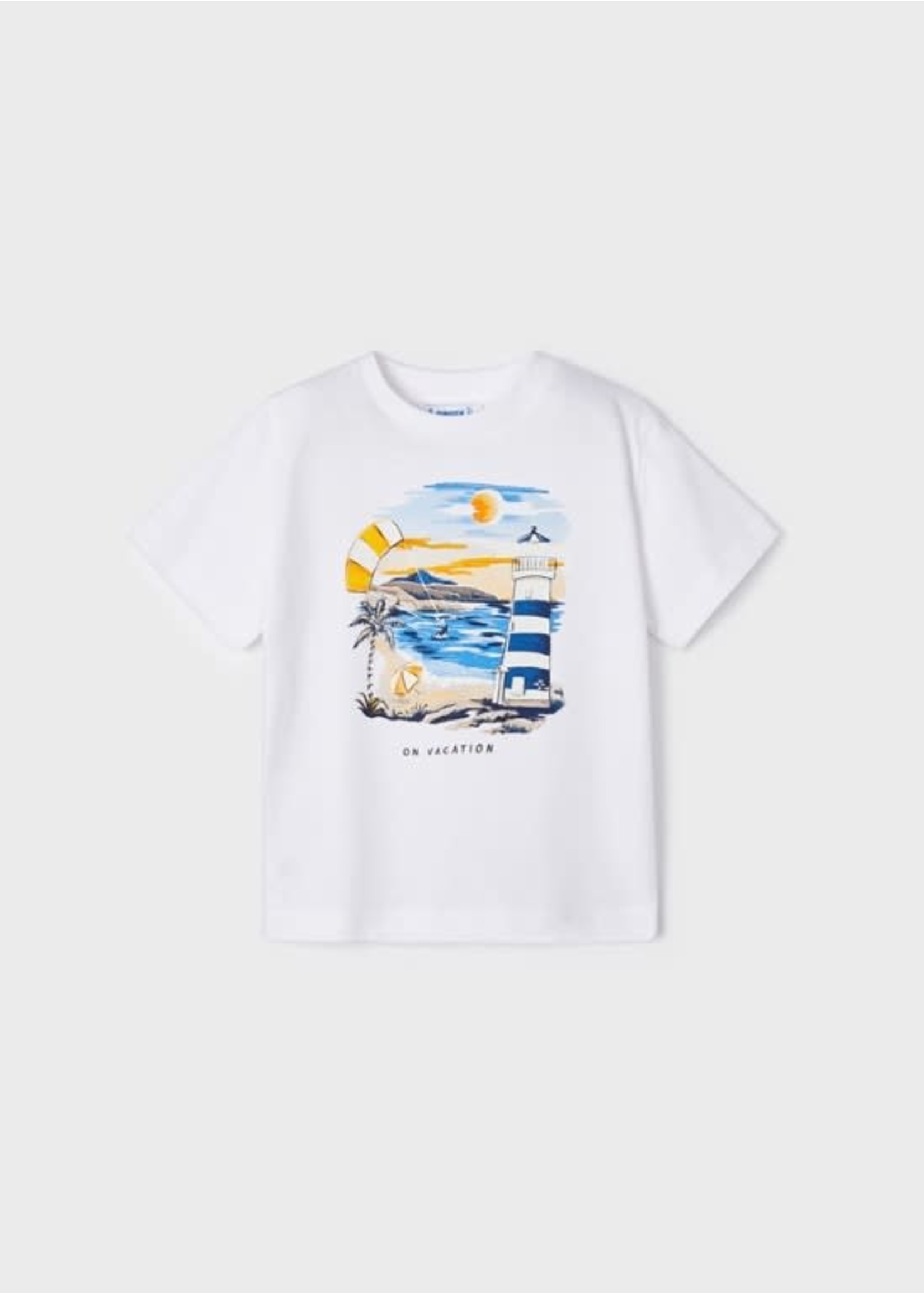 Mayoral Mayoral S/s t-shirt White - 23 03023