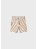 Mayoral Mayoral Striped bermuda shorts Grapefruit - 23 03230