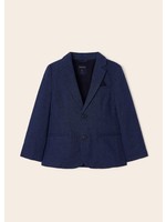 Mayoral Mayoral Tailored linen jacket Navy - 23 03452