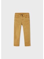 Mayoral Mayoral Skinny twill pants Camel - 23 03517