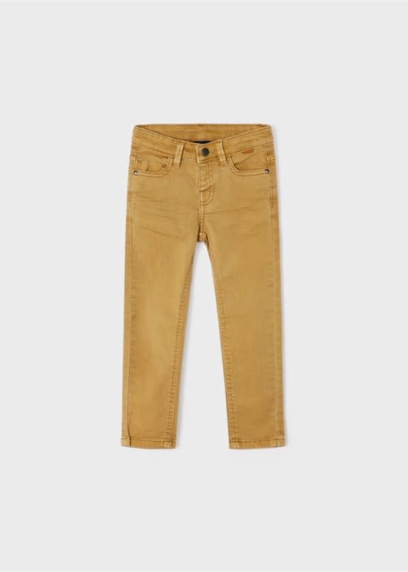 Mayoral Mayoral Skinny twill pants Camel - 23 03517