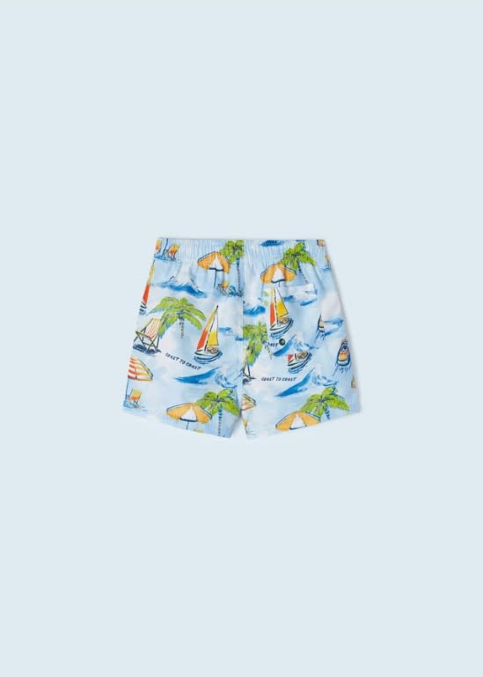 Mayoral Mayoral Printed swim shorts Wave blue - 23 03687