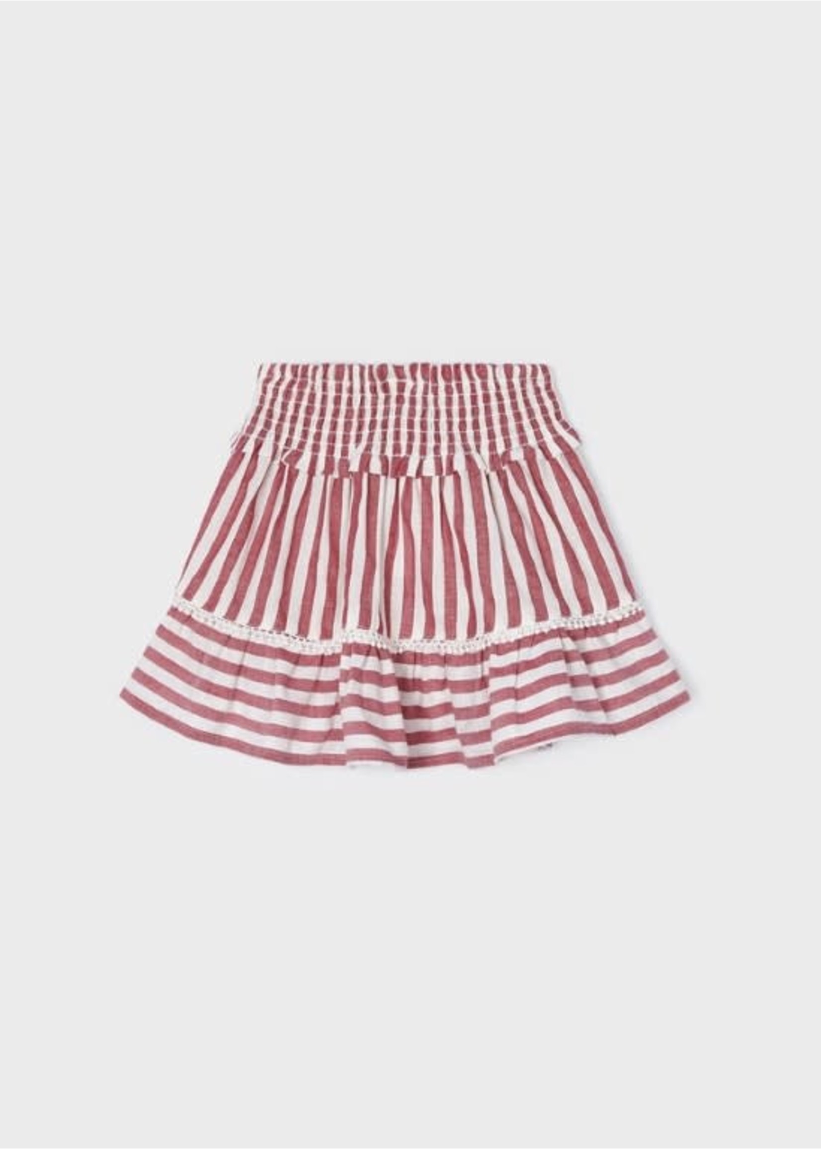 Mayoral Mayoral Stripe skirt Hibiscus - 23 03903