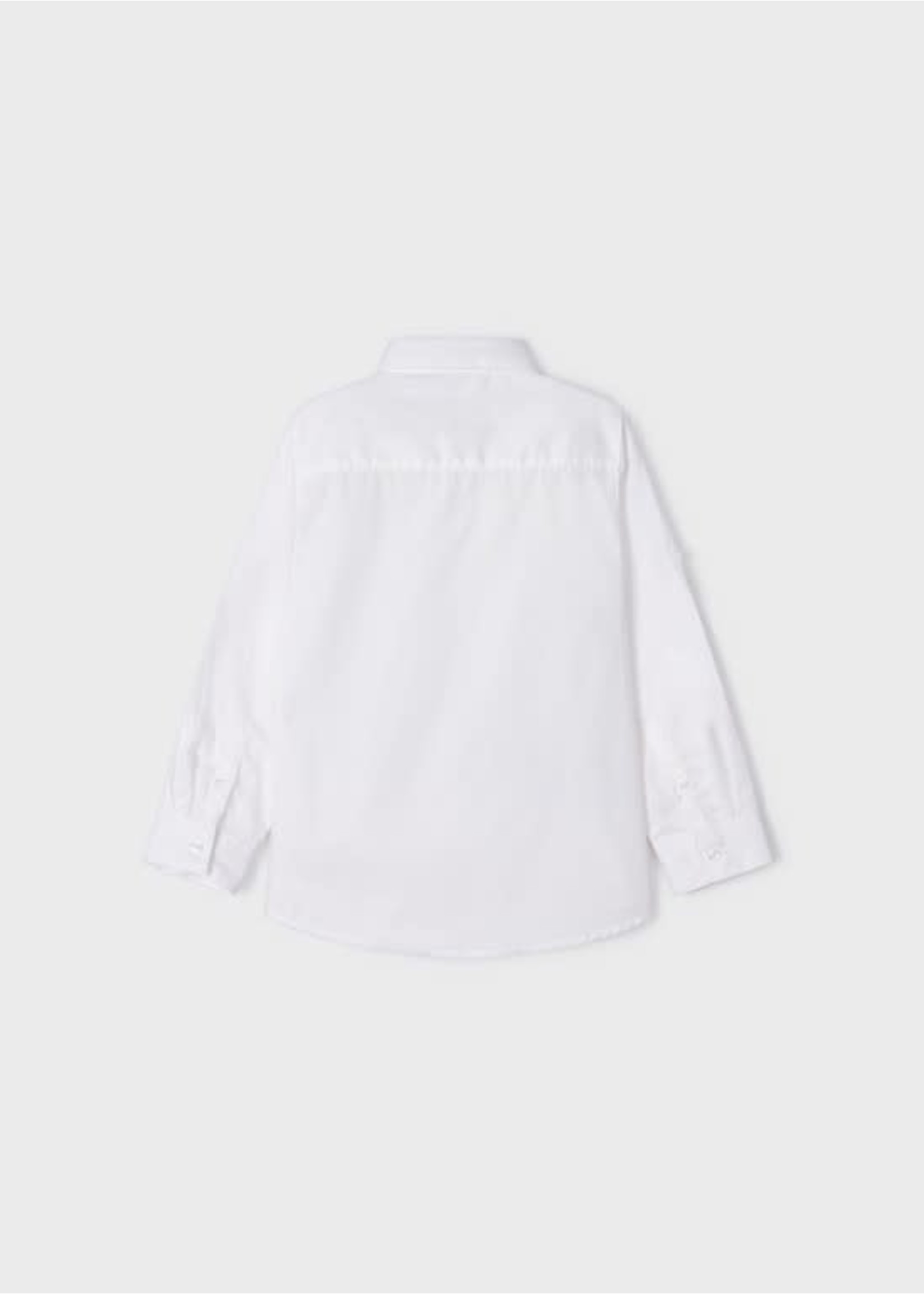 Mayoral Mayoral Basic l/s shirt White - 23 00140