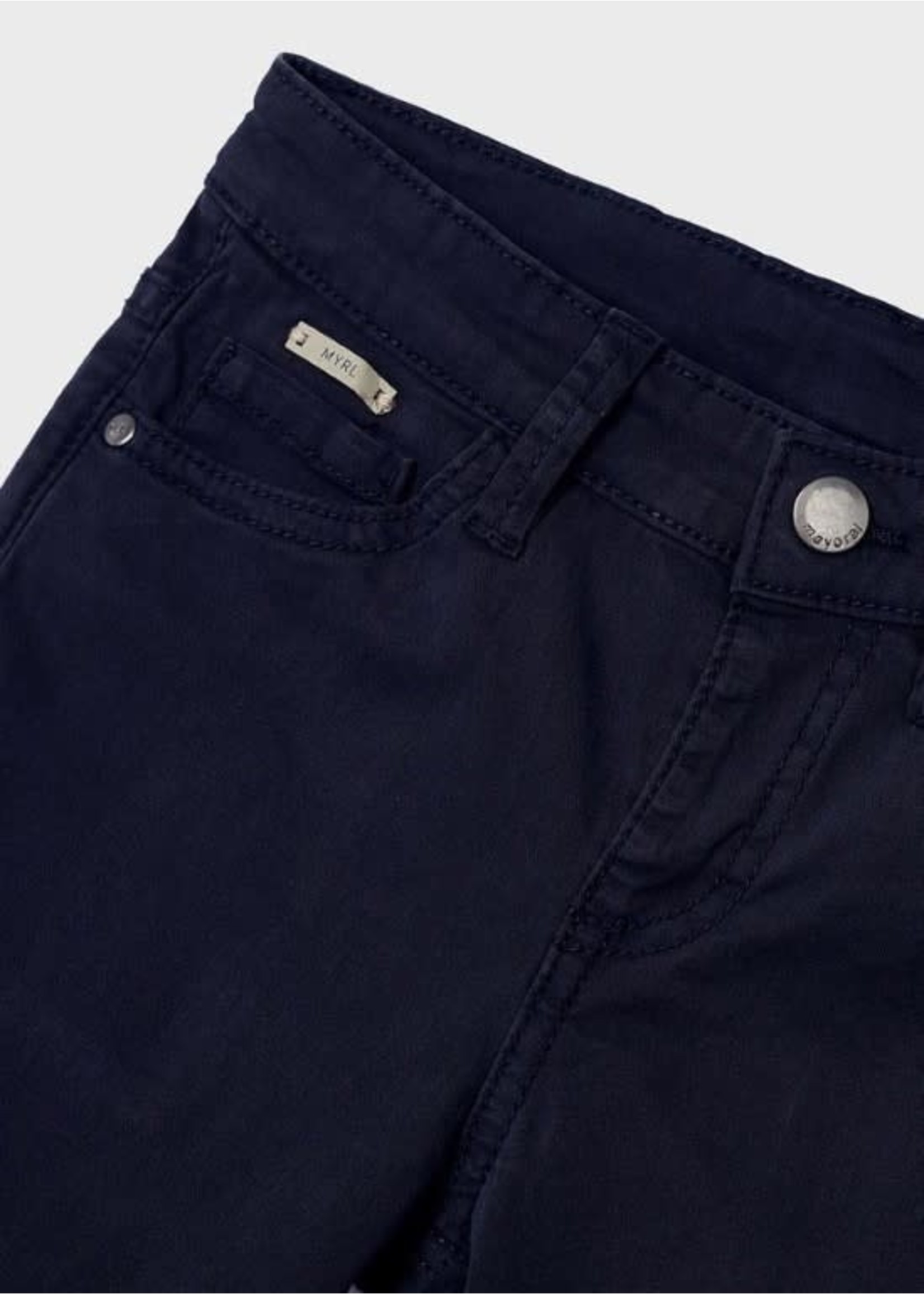 Mayoral Mayoral Basic slim fit serge pants Navy - 23 00509