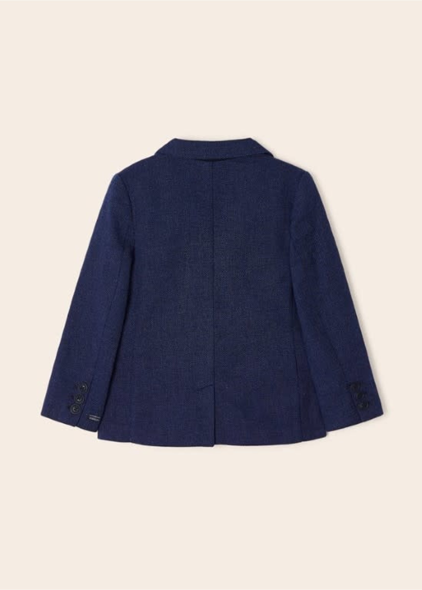 Mayoral Mayoral Tailored linen jacket Navy - 23 03452