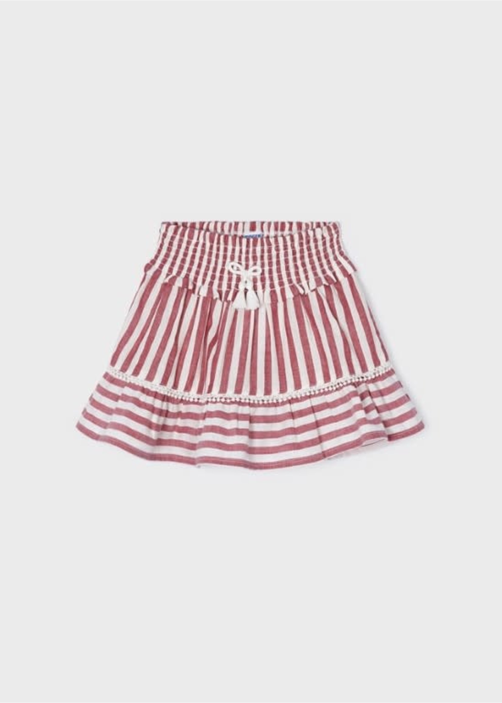 Mayoral Mayoral Stripe skirt Hibiscus - 23 03903