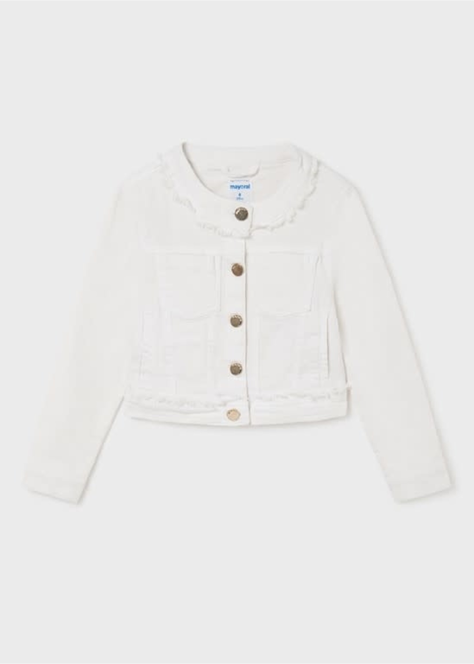 Mayoral Mayoral Twill jacket White - 23 06433