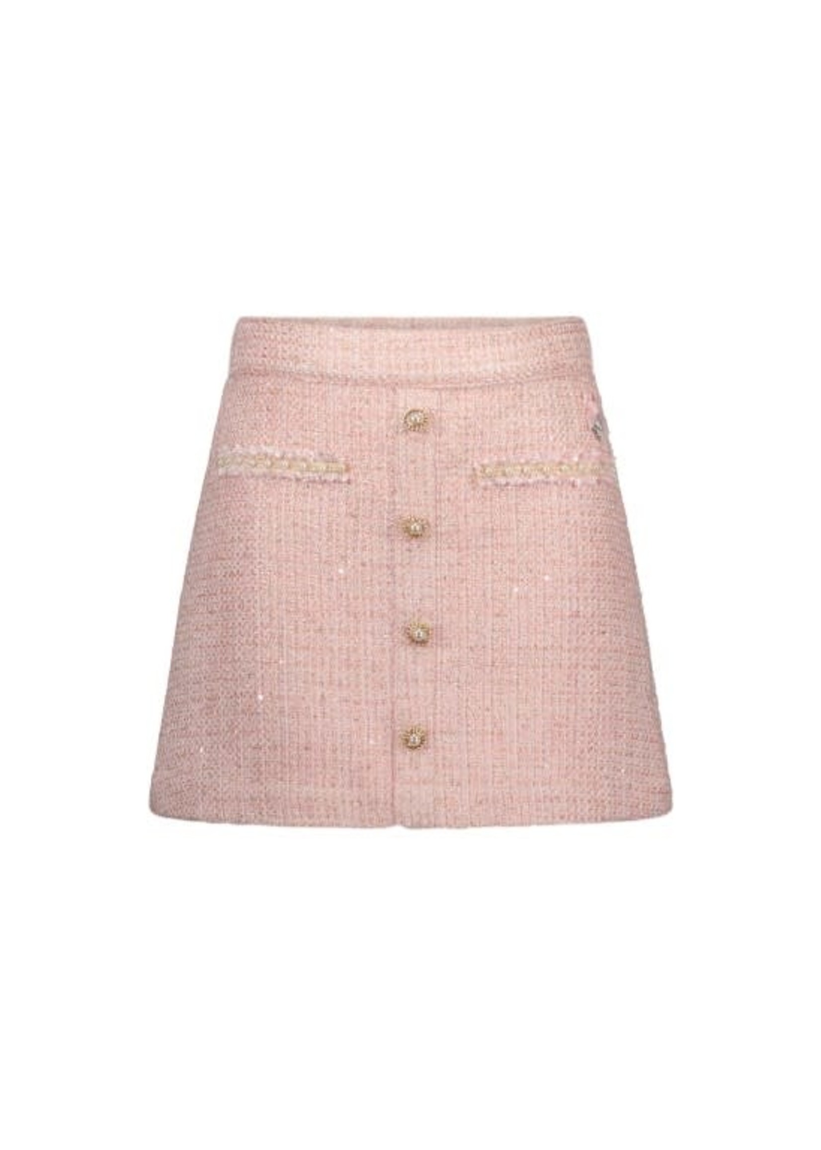 Le Chic Le Chic TIANA tweed skirt C212-5742 Pink Mist