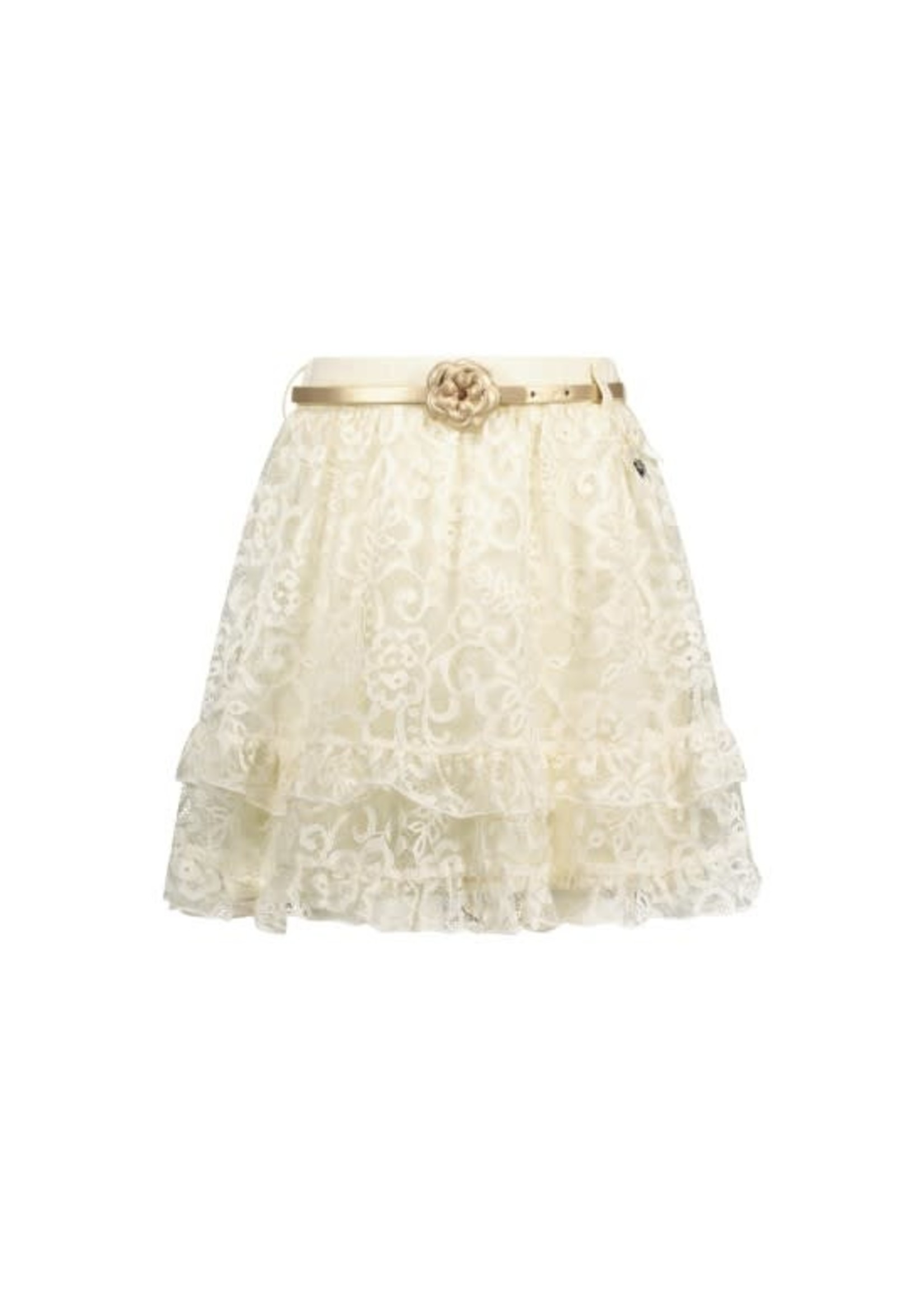 Le Chic Le Chic TEVERLY spring lace skirt C212-5707 Off White