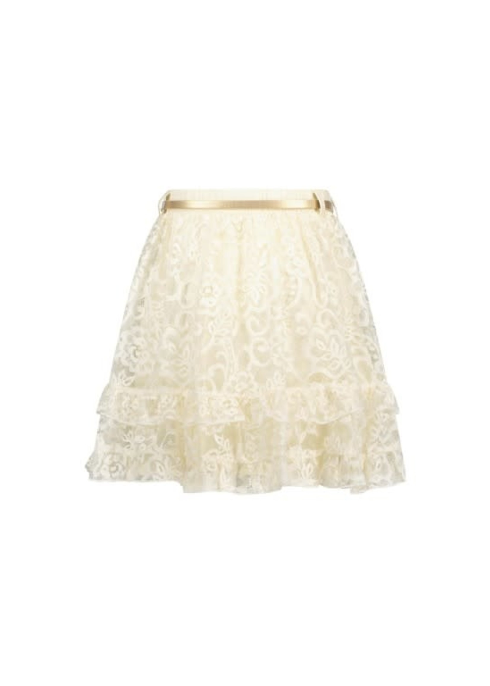 Le Chic Le Chic TEVERLY spring lace skirt C212-5707 Off White