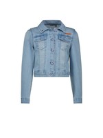 NoNo NoNo DoveB denim jacket with puffed sleeves N212-5301 Denim