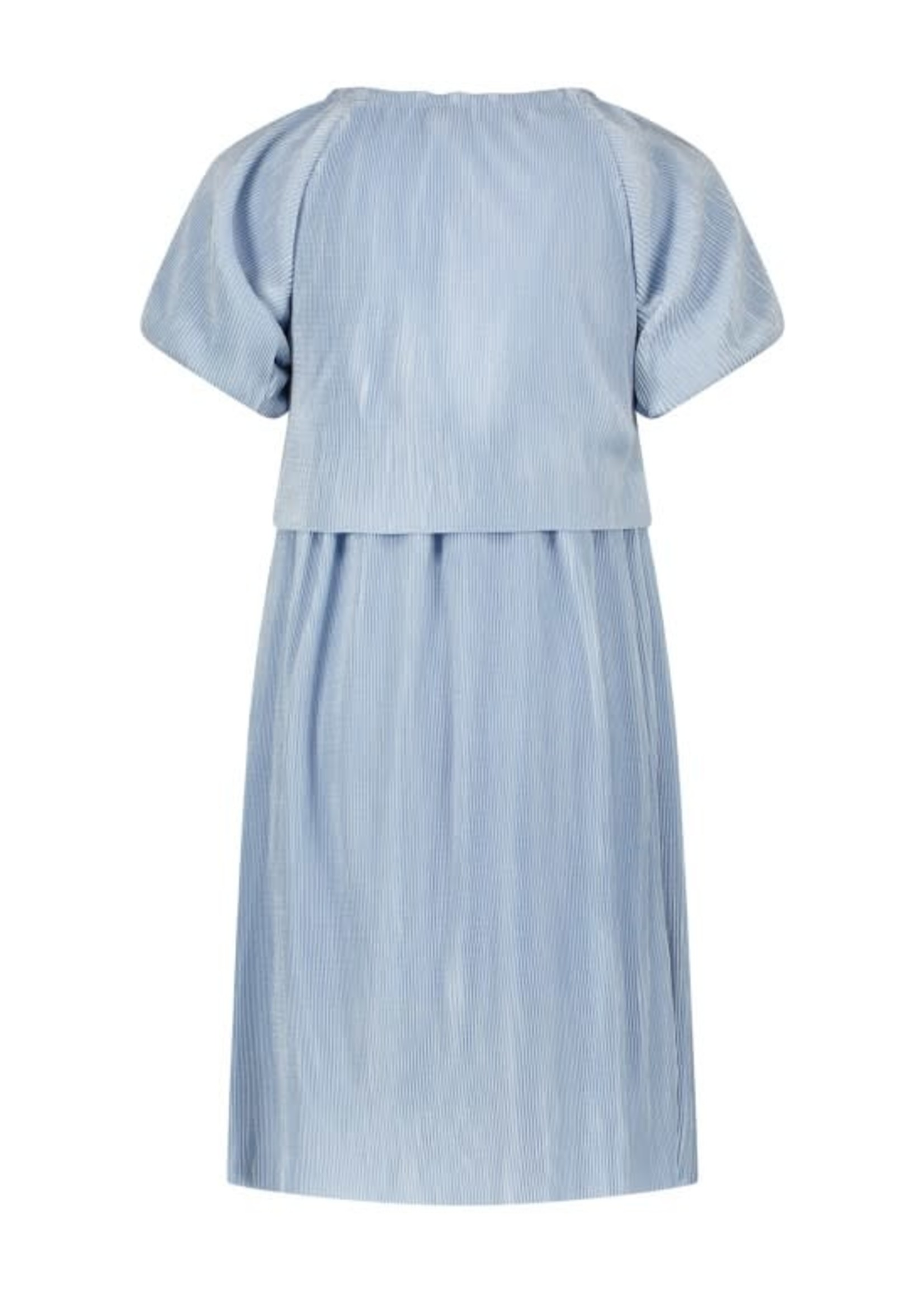 NoNo NoNo Milou plissee dress s/sl N212-5804 Kentucky Blue