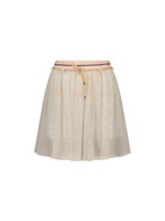 NoNo NoNo Norah crincle voile skirt with pants lining N212-5706 Snow White