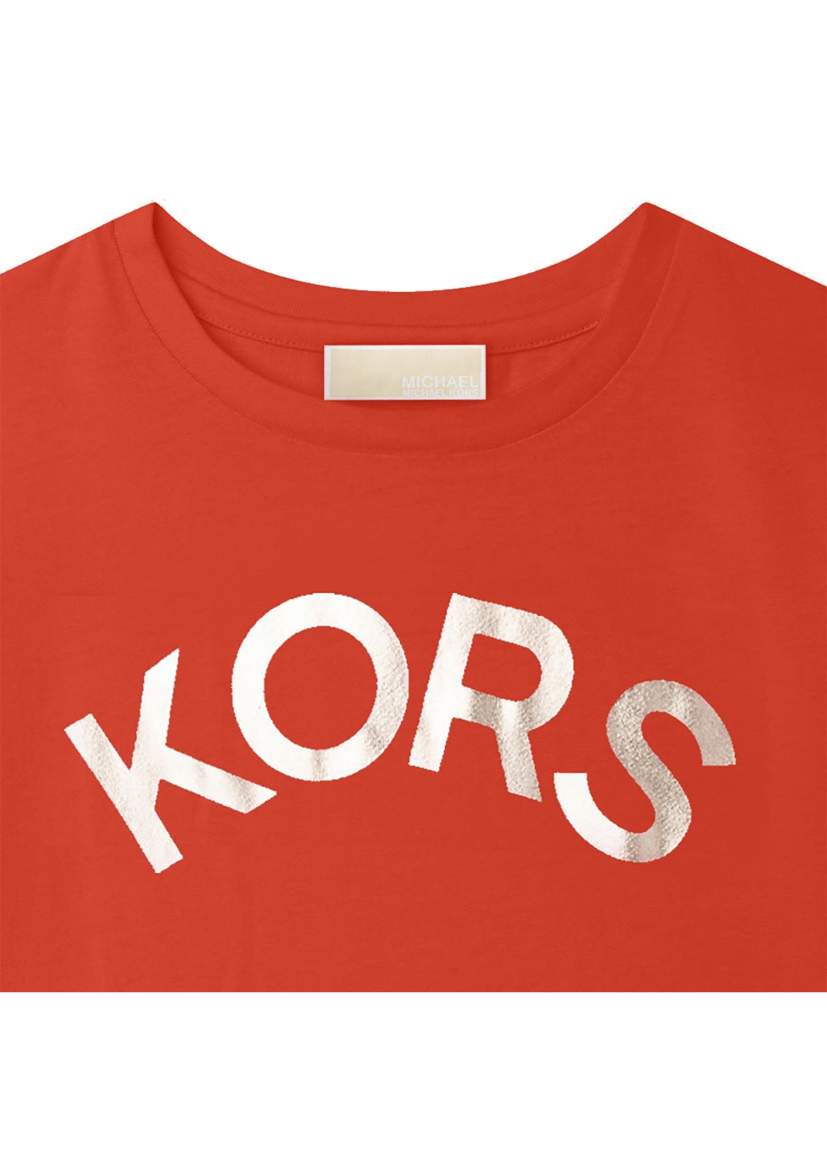 Michael Kors Michael Kors SHORT SLEEVES TEE-SHIRT orange/gold