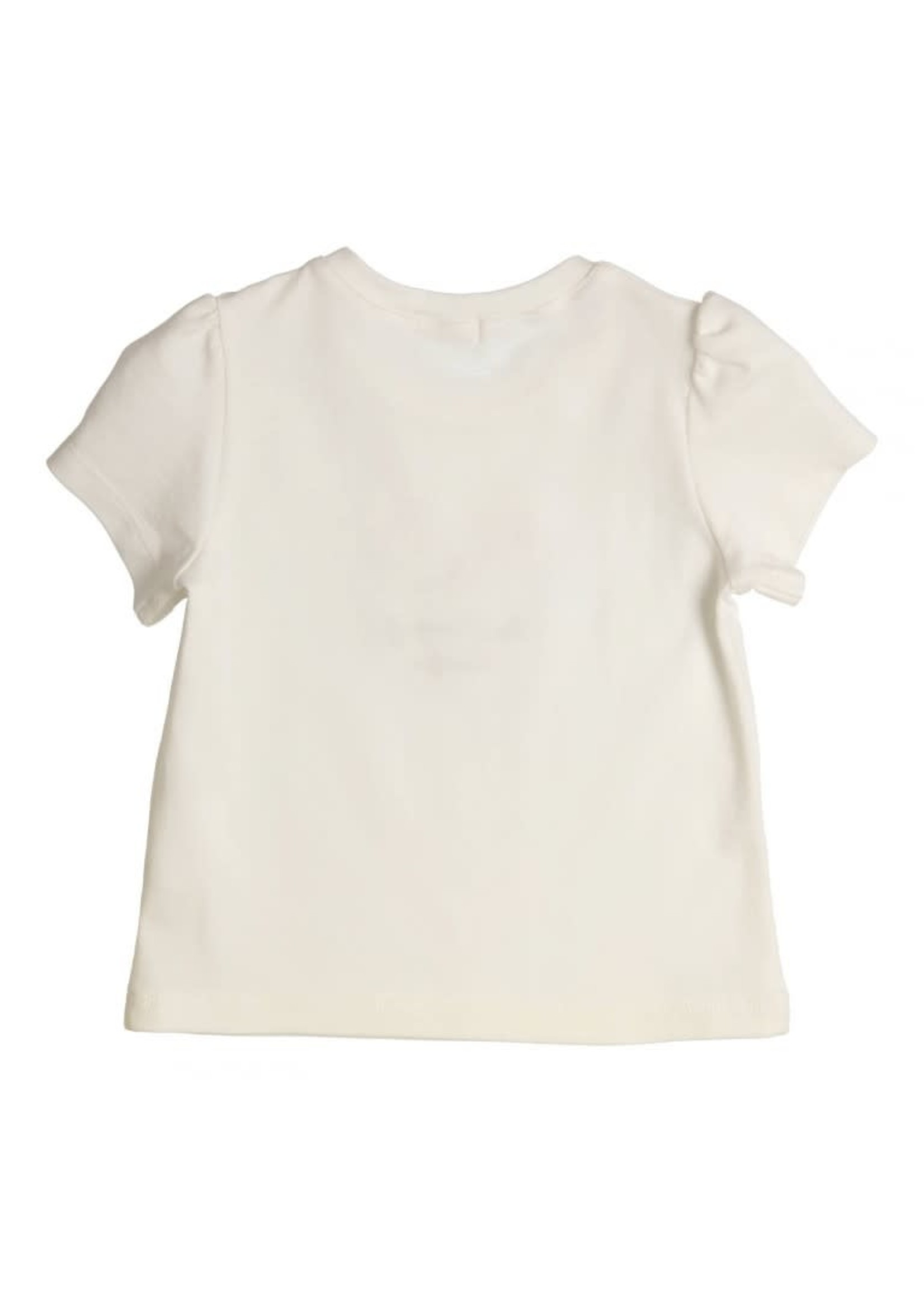 GYMP GYMP T-shirt Aerobic Off White - Gold 353-3309-10